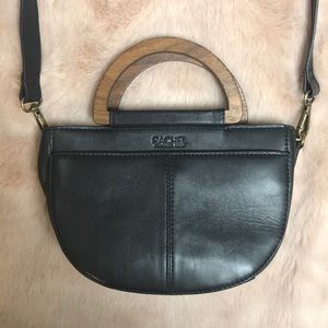 Rachel Roy Genuine Leather Crossbody Bag